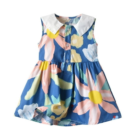 TAIAOJING Little Girls Princess Dress Kids Toddler Baby Spring Summer Floral Sleeveless Princess Dress Clothing 0-6 Months
TAIAOJING Little Girls Princess Dress Kids Toddler Baby Spring Summer Floral Sleeveless Princess Dress Clothing 0-6 Months