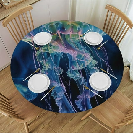 BCIIG Round Table Cover Stain Resistant Washable Indoor Outdoor Kitchen Dining Parties Outdoor 100% Polyester Fiber 38-42
BCIIG Round Table Cover Stain Resistant Washable Indoor Outdoor Kitchen Dining Parties Outdoor 100% Polyester Fiber 38-42