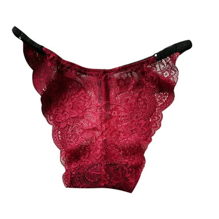Lilgiuy WomenLace Underwear Lingerie Thongs Panties Ladies Hollow Out Underwear(Wine M) Winter Clothes for 2022
Lilgiuy WomenLace Underwear Lingerie Thongs Panties Ladies Hollow Out Underwear(Wine M) Winter Clothes for 2022