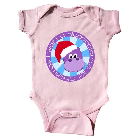 Inktastic I want a hippopotamus for Christmas Gift Baby Boy or Baby Girl Bodysuit
Inktastic I want a hippopotamus for Christmas Gift Baby Boy or Baby Girl Bodysuit
