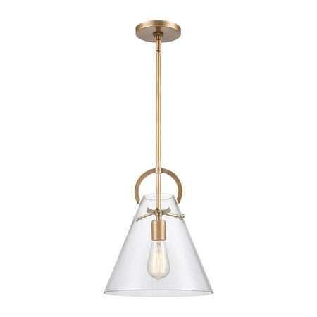 Elk Home Gabby 11 Wide 1-Light Mini Pendant - Brass