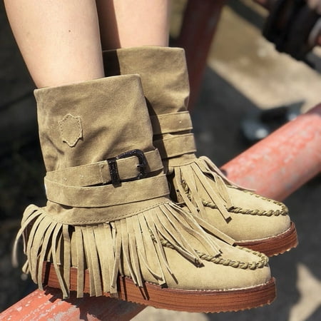 NECHOLOGY Boots Size 7.5 Women Boots Fashion Women s Short Round Retro Toe Fringe Flat Leather Boots for Women with Heel Brown 5
NECHOLOGY Boots Size 7.5 Women Boots Fashion Women s Short Round Retro Toe Fringe Flat Leather Boots for Women with Heel Brown 5
