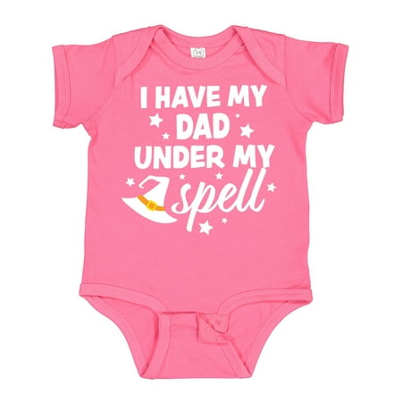 Inktastic I Have My Dad Under My Spell with Cute Witch Hat Gift Baby Boy or Baby Girl Bodysuit
Inktastic I Have My Dad Under My Spell with Cute Witch Hat Gift Baby Boy or Baby Girl Bodysuit