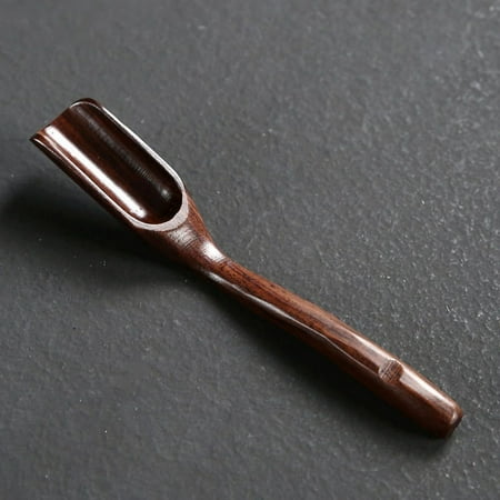 N1N Delicate Ebony Wood Natural Long Handle Handmade Kitchen Supplies Tea Scoop Teaspoon Teaware BLACKWOOD
N1N Delicate Ebony Wood Natural Long Handle Handmade Kitchen Supplies Tea Scoop Teaspoon Teaware BLACKWOOD
