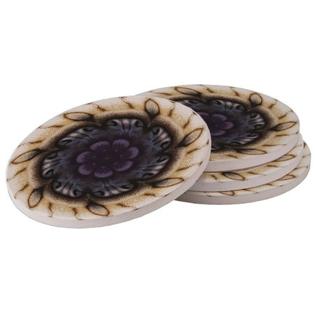 KuzmarK Tiger Bee Flower Coasters for Drinks Absorbent Ceramic Stone Round Cork Backing
KuzmarK Tiger Bee Flower Coasters for Drinks Absorbent Ceramic Stone Round Cork Backing
