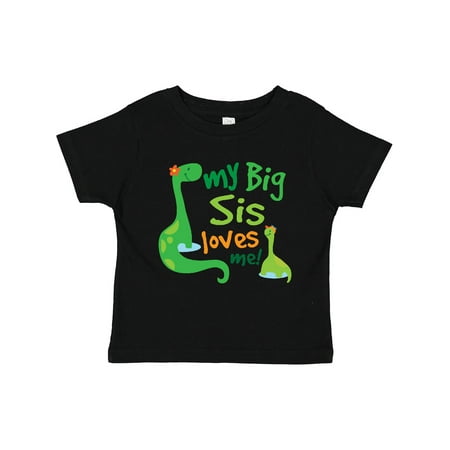 Inktastic Big Sister Loves Me Boy Dinosaur Brother Gift Toddler Boy Girl T-Shirt
Inktastic Big Sister Loves Me Boy Dinosaur Brother Gift Toddler Boy Girl T-Shirt