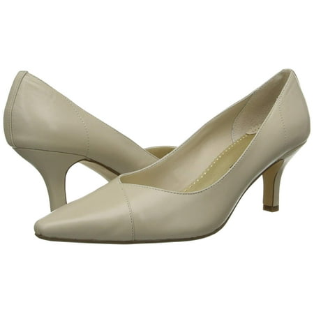 Bella Vita Womens Wow Classic Pump Heels (Bone Leather, 7W)