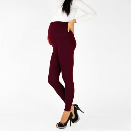 Pregnant Womens Warm Maternity Stretchy Slim Skinny Leggings Pregnancy Pants