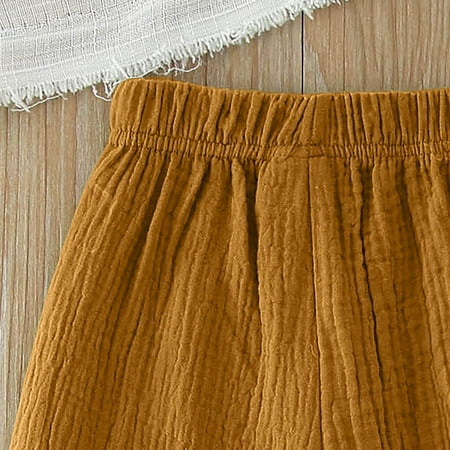 LYCAQL Baby Boy Clothes Toddler Boys Girls Pants Spring Summer Boys Girls Loose Trousers Solid Color Fashion Boys Head (Brown 18-24 Months)
LYCAQL Baby Boy Clothes Toddler Boys Girls Pants Spring Summer Boys Girls Loose Trousers Solid Color Fashion Boys Head (Brown 18-24 Months)