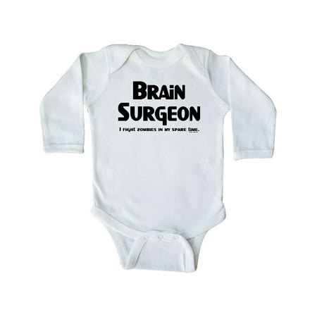 Inktastic Brain Surgeon Zombie Fighter Gift Baby Boy or Baby Girl Long Sleeve Bodysuit
Inktastic Brain Surgeon Zombie Fighter Gift Baby Boy or Baby Girl Long Sleeve Bodysuit