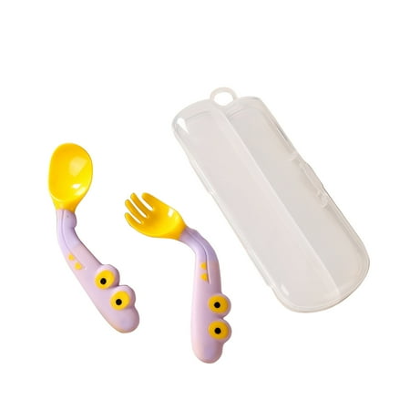 Wozhidaoke Toddler Utensils Baby Spoon And Fork Set For Self Feeding Learning Bendable Handle Silverware For Kid Children
Wozhidaoke Toddler Utensils Baby Spoon And Fork Set For Self Feeding Learning Bendable Handle Silverware For Kid Children