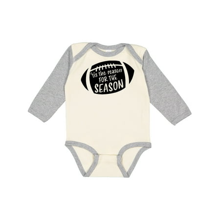 Inktastic Tis the Reason for the Season Black Football Silhouette Gift Baby Boy or Baby Girl Long Sleeve Bodysuit
Inktastic Tis the Reason for the Season Black Football Silhouette Gift Baby Boy or Baby Girl Long Sleeve Bodysuit