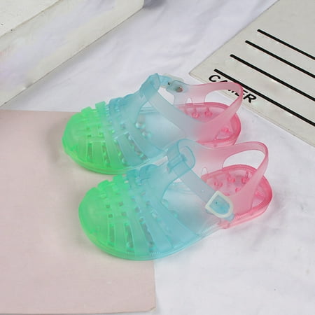 WodoFoxo Toddler Shoes Baby Boys Girls Cute Gradient Colors Hollow Out Non-slip Soft Sole Beach Roman Sandals
WodoFoxo Toddler Shoes Baby Boys Girls Cute Gradient Colors Hollow Out Non-slip Soft Sole Beach Roman Sandals