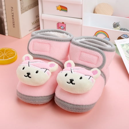 Baby Shoes Fleece Warm Cute Cartoon Short Boots Shoes Fashion Printing Non Slip Breathable Toddler Boots Pink 13
Baby Shoes Fleece Warm Cute Cartoon Short Boots Shoes Fashion Printing Non Slip Breathable Toddler Boots Pink 13