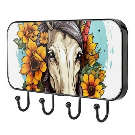 Unicorn Skull Sunflower Self Adhesive Towel Coat Wood Iron Hooks for Home Keys Door Outdoor Home Improvement Utility Hook
Unicorn Skull Sunflower Self Adhesive Towel Coat Wood Iron Hooks for Home Keys Door Outdoor Home Improvement Utility Hook
