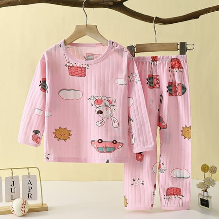 Lilgiuy Girls Boys Summer Clothes Casual Long Sleeve Loungewear Thin Home Clothing Two Piece Set Summer Sales
Lilgiuy Girls Boys Summer Clothes Casual Long Sleeve Loungewear Thin Home Clothing Two Piece Set Summer Sales