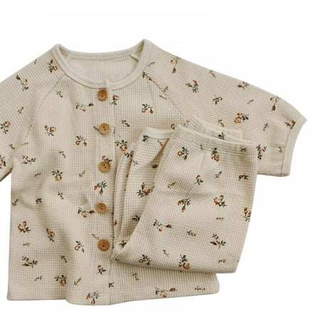 0-5T Baby Boys Girls Clothes Set Organic Cotton Soft Long Sleeve T-Shirt and Pants Outfit 2Pcs - Baby Girl Pajama Set
0-5T Baby Boys Girls Clothes Set Organic Cotton Soft Long Sleeve T-Shirt and Pants Outfit 2Pcs - Baby Girl Pajama Set