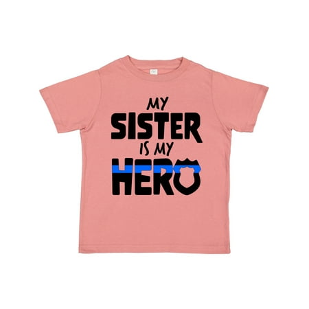 Inktastic My Sister is My Hero Police Officer Family Gift Toddler Boy or Toddler Girl T-Shirt
Inktastic My Sister is My Hero Police Officer Family Gift Toddler Boy or Toddler Girl T-Shirt
