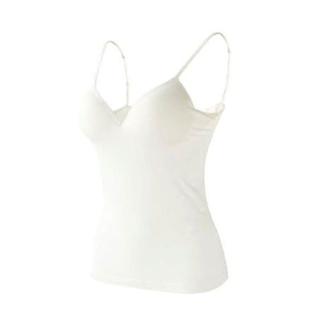 Padded Bra Top Spaghetti Strap Solid Color V-Neck Sleeveless Quick Drying Slim Fit Sexy Padded Bra Top Bottoming Underwear for Women
Padded Bra Top Spaghetti Strap Solid Color V-Neck Sleeveless Quick Drying Slim Fit Sexy Padded Bra Top Bottoming Underwear for Women