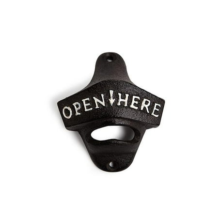 Abbott Collections AB-27-IRONAGE-127 3 in. Open Here Wall Bottle Opener Dark Brown
Abbott Collections AB-27-IRONAGE-127 3 in. Open Here Wall Bottle Opener Dark Brown
