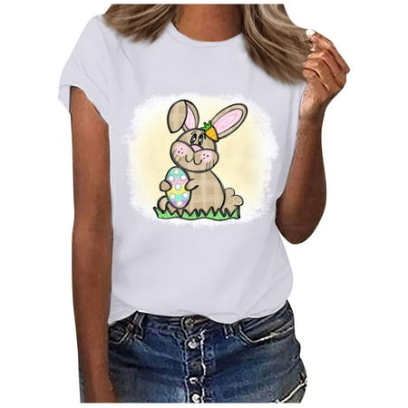 Ziloco Short Sleeve V-Neck Blouses & Shirts Easter Day Women Crewneck T Shirts Easter Rabbit Print Tees Short Sleeve T Shirt Blouse Tops wo1677top Black Corset Top
Ziloco Short Sleeve V-Neck Blouses & Shirts Easter Day Women Crewneck T Shirts Easter Rabbit Print Tees Short Sleeve T Shirt Blouse Tops wo1677top Black Corset Top