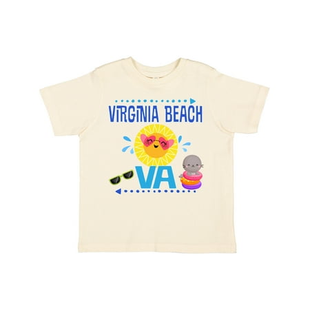 Inktastic Virginia Beach VA Vacation Gift Toddler Boy or Toddler Girl T-Shirt