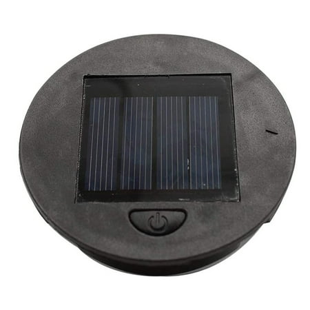 L Solar Lights Replacement Top Led Solar Panel Lantern Lid Lights Bulb Replacement Part For Outdoor Hanging Lanterns DIY Table Lights Garden Patio Decor Plastic(Black)
L Solar Lights Replacement Top Led Solar Panel Lantern Lid Lights Bulb Replacement Part For Outdoor Hanging Lanterns DIY Table Lights Garden Patio Decor Plastic(Black)
