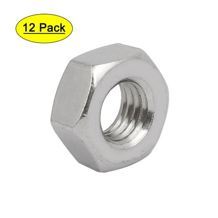 Unique Bargains 12pcs M10 x 1.5mm Pitch Metric Thread 201 Stainless Steel Left Hand Hex Nuts
Unique Bargains 12pcs M10 x 1.5mm Pitch Metric Thread 201 Stainless Steel Left Hand Hex Nuts