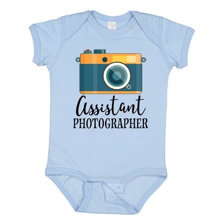 Inktastic Assistant Photographer Gift Baby Boy or Baby Girl Bodysuit