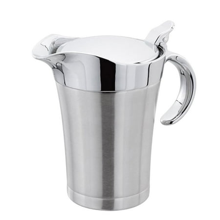 Profit 450/750ml Stainless Steel Double Insulated Gravy Boat Sauce Jug Kitchen Server silver 750ml
Profit 450/750ml Stainless Steel Double Insulated Gravy Boat Sauce Jug Kitchen Server silver 750ml