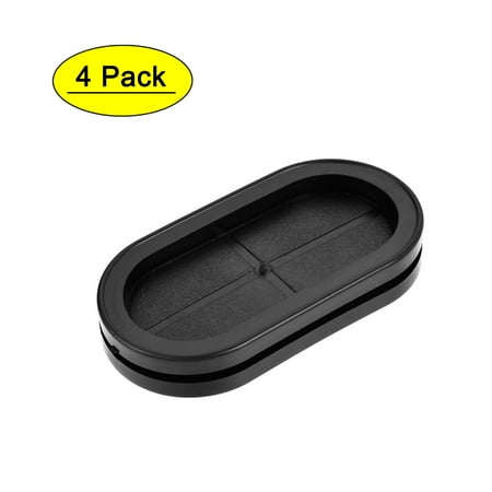 Uxcell Rubber Grommet Oval Double-Sided Mount Size 83 x 40 mm for Wire Protection 4 Pack
Uxcell Rubber Grommet Oval Double-Sided Mount Size 83 x 40 mm for Wire Protection 4 Pack