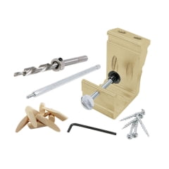 General Tools General Tools - 850 - Aluminum Deluxe Pocket Hole Jig Kit 1/pc.
General Tools General Tools - 850 - Aluminum Deluxe Pocket Hole Jig Kit 1/pc.