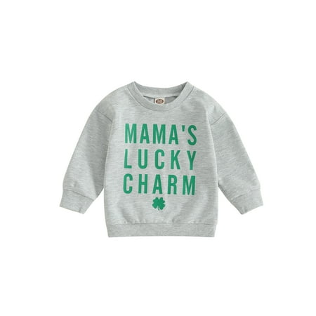 Infant Tollder Baby Girl Irish Festivals Sweatshirt Casual Spring Fall Long Sleeve Crew Neck Letter Clover Print Pullover Tops
Infant Tollder Baby Girl Irish Festivals Sweatshirt Casual Spring Fall Long Sleeve Crew Neck Letter Clover Print Pullover Tops