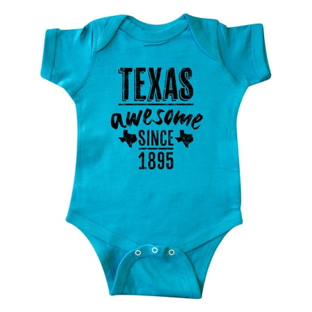 Inktastic Texas Awesome Since 1895 Gift Baby Boy or Baby Girl Bodysuit