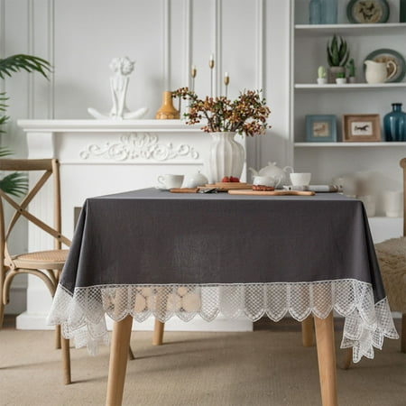 Goory Decorative Washable Tablecloth Rectangle Kitchen Covers Table Cloths Solid Color Dust-proof Wedding Tablecloths
Goory Decorative Washable Tablecloth Rectangle Kitchen Covers Table Cloths Solid Color Dust-proof Wedding Tablecloths