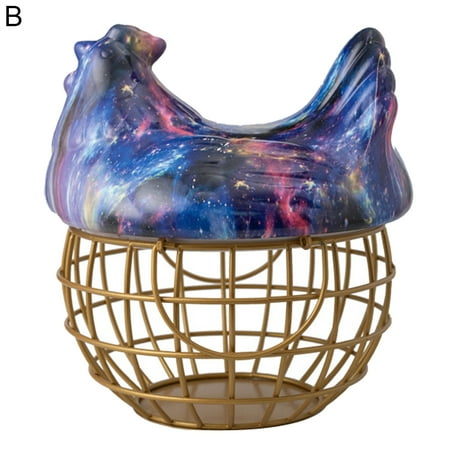 Xiaobai Large Capacity Egg Storage Basket Keep Tidy Eco-friendly Chicken-shaped Food Organizer Household Supplies
Xiaobai Large Capacity Egg Storage Basket Keep Tidy Eco-friendly Chicken-shaped Food Organizer Household Supplies