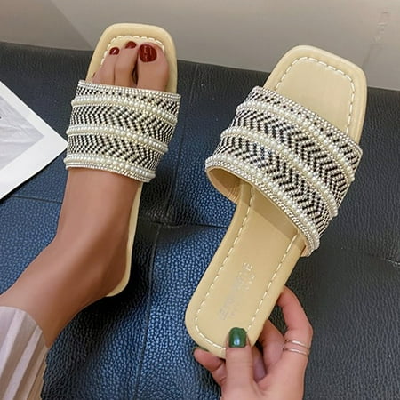Gubotare Heated Slippers Women Women s Slip on Sandals Slide Glitter Bling Casual Sandal Flat Open Toe Sparkle Slides Yellow
Gubotare Heated Slippers Women Women s Slip on Sandals Slide Glitter Bling Casual Sandal Flat Open Toe Sparkle Slides Yellow