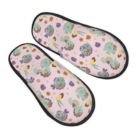 Bingfone Fish Seahorse House Slippers for Women Men with Soft Rubber Sole Slip On for Indoor/Outdoor-Medium
Bingfone Fish Seahorse House Slippers for Women Men with Soft Rubber Sole Slip On for Indoor/Outdoor-Medium