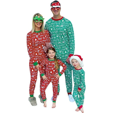 JYYYBF Christmas Matching Jammies for Family Long Sleeve Letter Print T-shirt + Long Pants for Couples Kids Green Girl 2 Years
JYYYBF Christmas Matching Jammies for Family Long Sleeve Letter Print T-shirt + Long Pants for Couples Kids Green Girl 2 Years