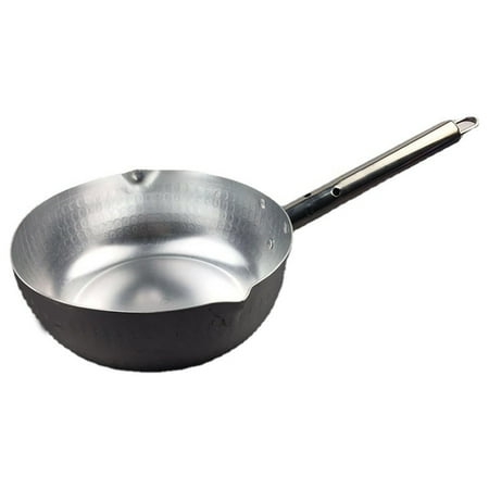 Japanese-Style Aluminum Saucepan with Stainless Steel Handle 7.1in Round Opening for Fast Heating and Cooking Ideal for Home Kitchen Use with Open Fire Cooking.
Japanese-Style Aluminum Saucepan with Stainless Steel Handle 7.1in Round Opening for Fast Heating and Cooking Ideal for Home Kitchen Use with Open Fire Cooking.