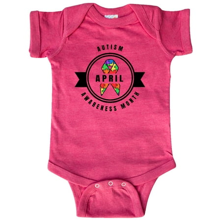Inktastic April Autism Awareness Month Badge with Puzzle Ribbon Gift Baby Boy or Baby Girl Bodysuit
Inktastic April Autism Awareness Month Badge with Puzzle Ribbon Gift Baby Boy or Baby Girl Bodysuit