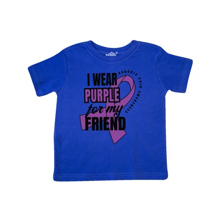 Inktastic Chronic Pain I Wear Purple For My Friend Gift Toddler Boy or Toddler Girl T-Shirt
Inktastic Chronic Pain I Wear Purple For My Friend Gift Toddler Boy or Toddler Girl T-Shirt