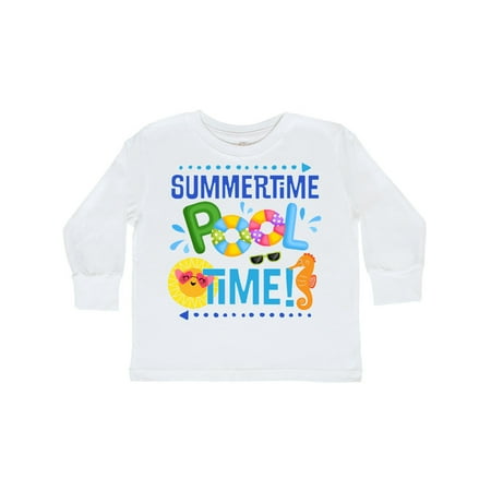 Inktastic Summer Vacation Pool Time Swimming Gift Toddler Boy or Toddler Girl Long Sleeve T-Shirt
Inktastic Summer Vacation Pool Time Swimming Gift Toddler Boy or Toddler Girl Long Sleeve T-Shirt