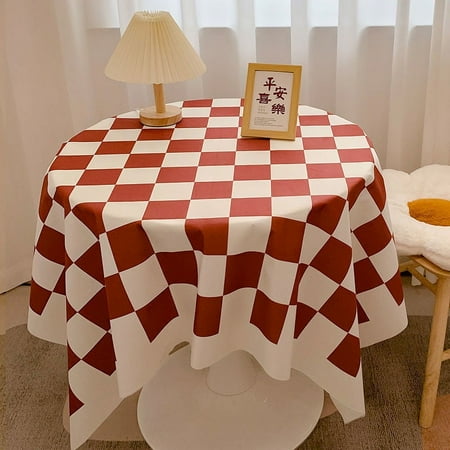 Namzi checkerboard tablecloth high-end desk decoration tablecloth tea table tablecloth pad decoration (red 150 * 90cm)
Namzi checkerboard tablecloth high-end desk decoration tablecloth tea table tablecloth pad decoration (red 150 * 90cm)