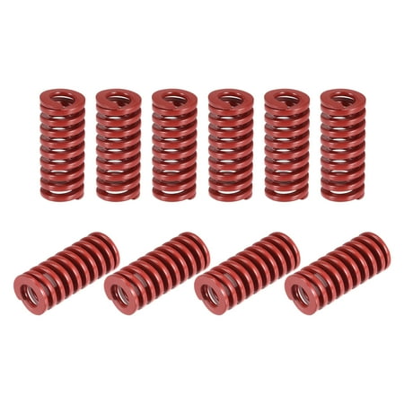 Die Spring 20 Pack 12mm OD 30mm Long Stamping Medium Load Compression Red