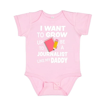 Inktastic I Want to Grow Up to Be a Journalist Like My Daddy Gift Baby Boy or Baby Girl Bodysuit
Inktastic I Want to Grow Up to Be a Journalist Like My Daddy Gift Baby Boy or Baby Girl Bodysuit