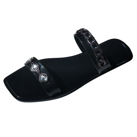 ZHAGHMIN No Show Socks Woman Womens Shoes Summer Slippers Metal Chain Square Toe Slippers Fashion Flat Plus Size Diamond Slippers Yoga Slippers For Women Slippers For Women Memory Foam Electric Slip
ZHAGHMIN No Show Socks Woman Womens Shoes Summer Slippers Metal Chain Square Toe Slippers Fashion Flat Plus Size Diamond Slippers Yoga Slippers For Women Slippers For Women Memory Foam Electric Slip
