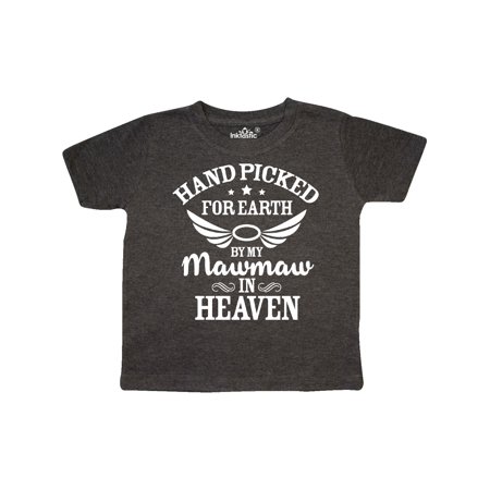 Inktastic Handpicked for Earth By My Mawmaw in Heaven with Angel Wings Gift Toddler Boy or Toddler Girl T-Shirt
Inktastic Handpicked for Earth By My Mawmaw in Heaven with Angel Wings Gift Toddler Boy or Toddler Girl T-Shirt