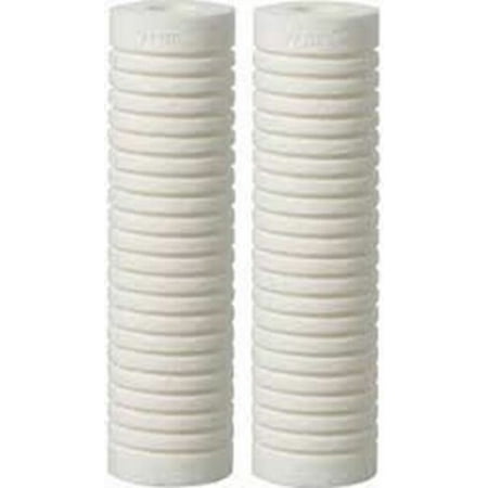 

fits 3M 3WH-STD-S01H Grooved WATER FILTER For Standard Whole House System 2 PK