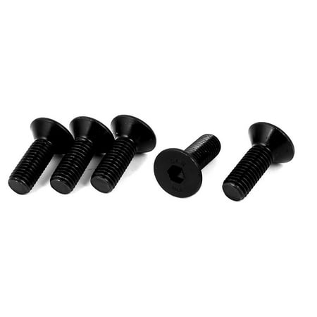 Unique Bargains M12x35mm 10.9 Carbon Steel Countersunk Head Hex Socket Screw Black 5pcs
Unique Bargains M12x35mm 10.9 Carbon Steel Countersunk Head Hex Socket Screw Black 5pcs